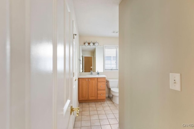 42 Nursery Ln, Syracuse, NY 13210 - half bathroom featuring tile patterned floors and vanity