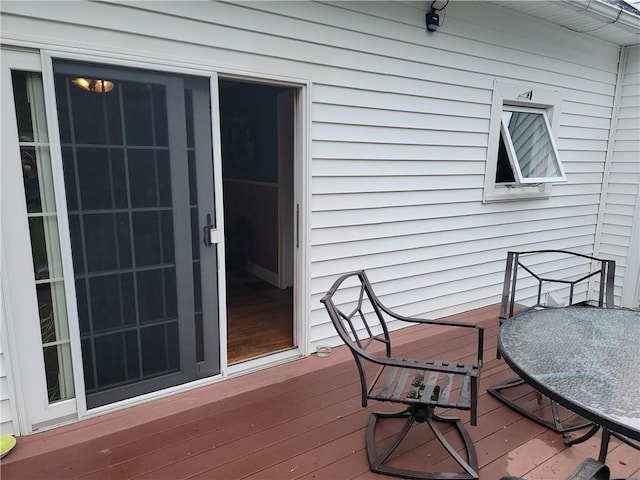244 State Highway 320, Norwich, NY 13815 - wooden deck featuring outdoor dining space