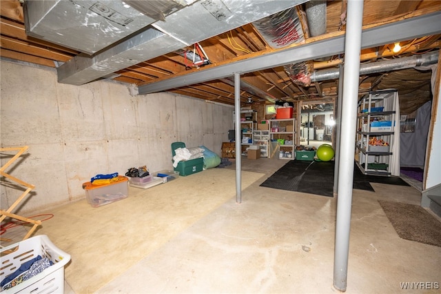 253 Old Oak Post Rd, Amherst, NY 14051 - view of unfinished below grade area