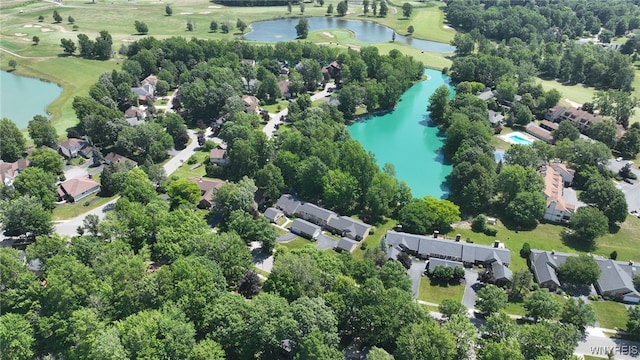 253 Old Oak Post Rd, Amherst, NY 14051 - aerial view of property's location with a large body of water, nearby suburban area, and a golf club