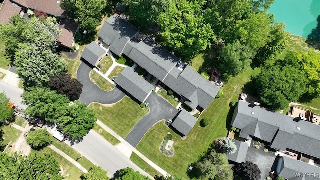 253 Old Oak Post Rd, Amherst, NY 14051 - aerial view of property and surrounding area with nearby suburban area