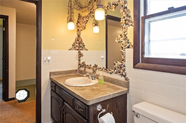 53 Alecia Dr, Greece, NY 14626 - half bath with tile walls and vanity