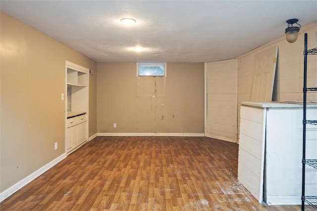53 Alecia Dr, Greece, NY 14626 - below grade area with wood finished floors and baseboards
