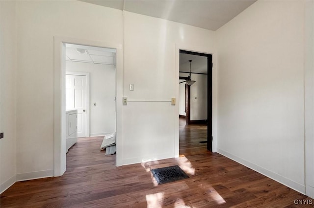 117 Prospect St, Lenox, NY 13032 - unfurnished bedroom featuring washer / clothes dryer and wood finished floors