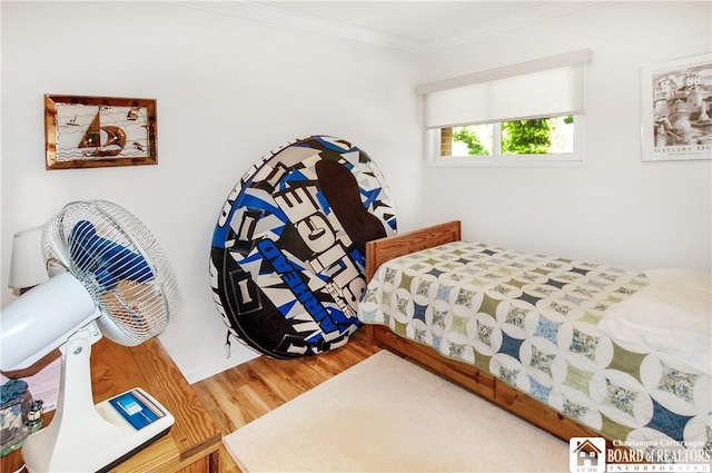 C4 Oneida Dr, Chautauqua, NY 14728 - bedroom featuring wood finished floors and crown molding