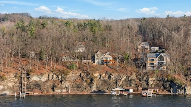 4555 Davies Rd, Hector, NY 14818 - aerial view of property's location featuring a large body of water