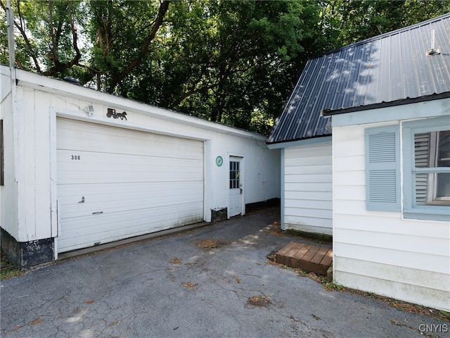 308 Howk St, Watertown City, NY 13601 - view of detached garage