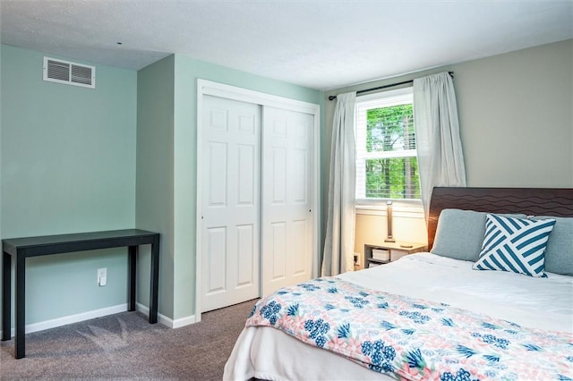 3389 Orchid Cres, Walworth, NY 14568 - carpeted bedroom with a closet and baseboards