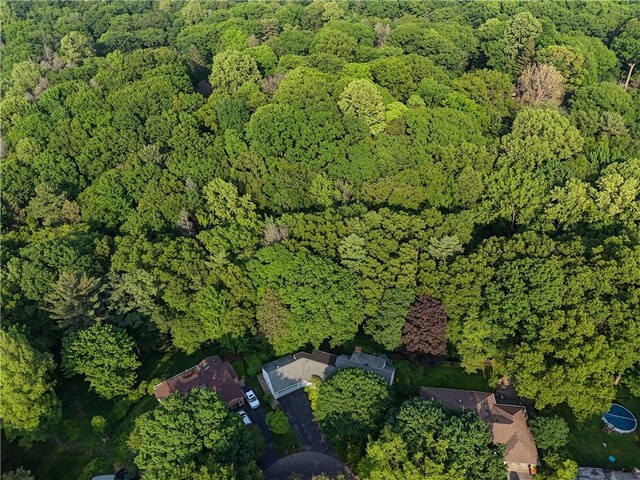 120 Scotch Ln, Irondequoit, NY 14617 - aerial view of property's location featuring a heavily wooded area