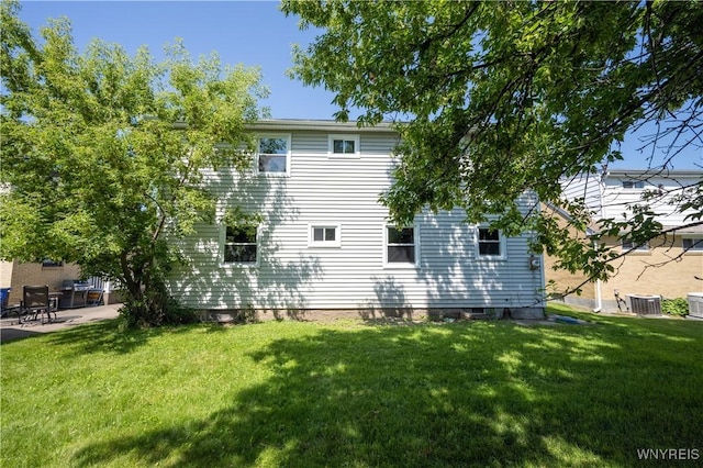 261 Ehinger Dr, West Seneca, NY 14224 - view of side of home with a lawn and a patio area