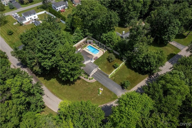 5 Family Cir, Lee, NY 13363 - aerial view of a pool