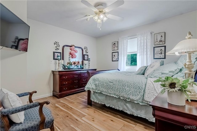 5 Family Cir, Lee, NY 13363 - bedroom with light wood-style floors and a ceiling fan