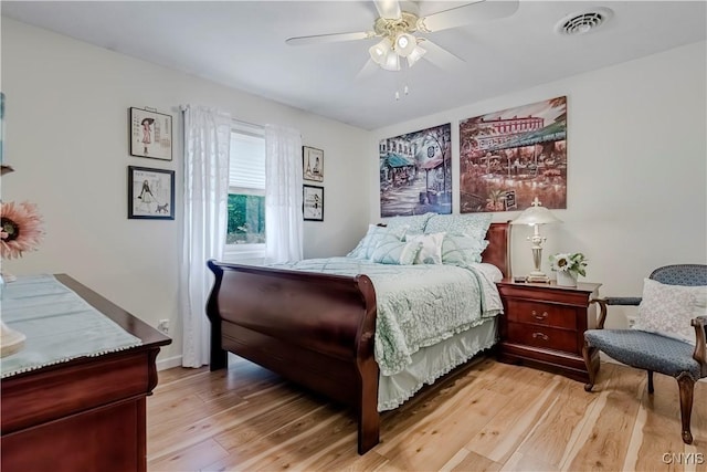 5 Family Cir, Lee, NY 13363 - bedroom featuring light wood finished floors and ceiling fan