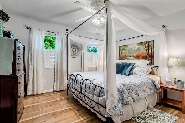 5 Family Cir, Lee, NY 13363 - bedroom featuring wood finished floors and a ceiling fan