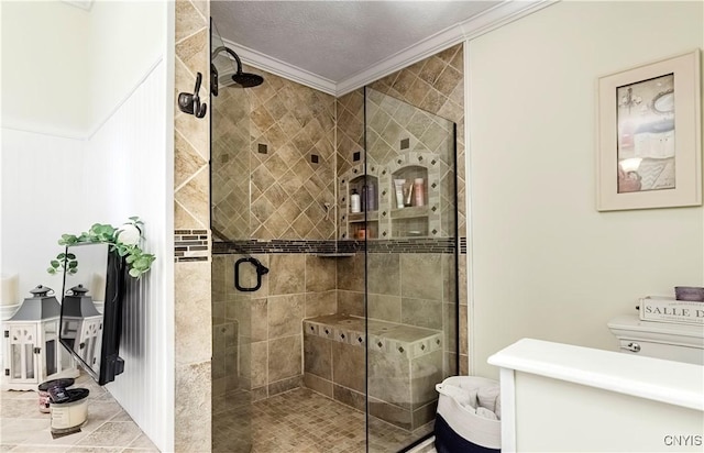 5 Family Cir, Lee, NY 13363 - full bath with crown molding and a shower stall