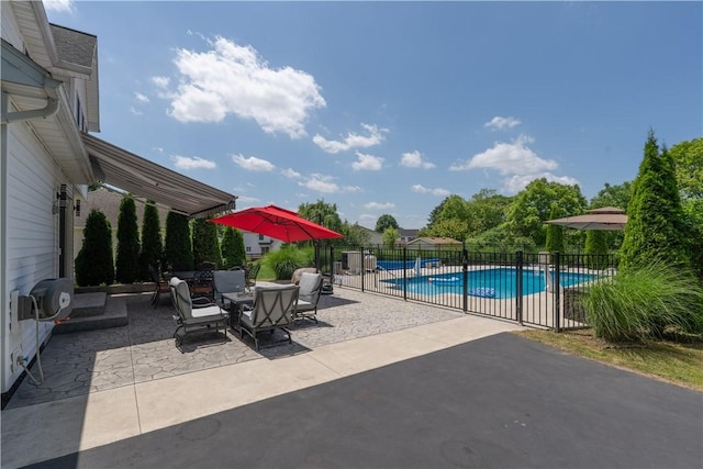 255 Watson Rd, Perinton, NY 14450 - view of swimming pool with a patio area and outdoor dining space