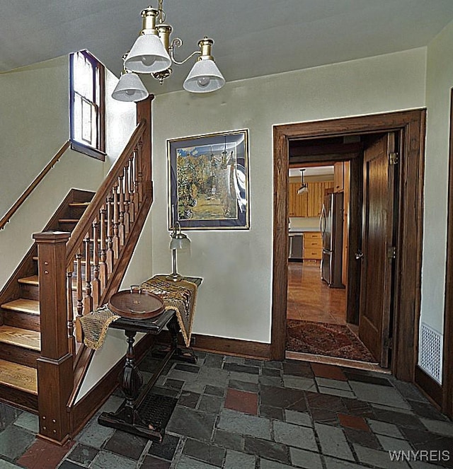 57 Dudley Ave, Hamburg, NY 14075 - stairway with baseboards