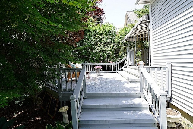 57 Dudley Ave, Hamburg, NY 14075 - view of wooden deck