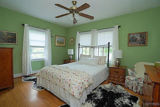 57 Dudley Ave, Hamburg, NY 14075 - bedroom featuring wood-type flooring and ceiling fan