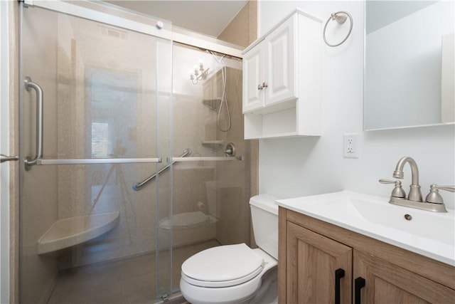 21 Twin Dr, North Dansville, NY 14437 - full bath with vanity and a stall shower