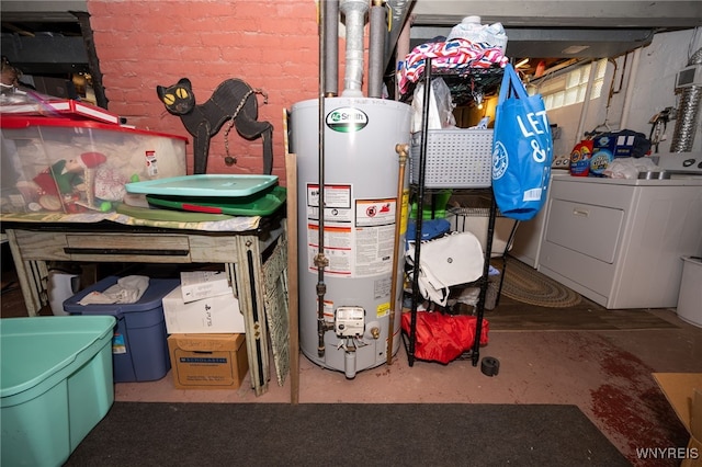 128 Argonne Dr, Tonawanda, NY 14217 - unfinished below grade area featuring gas water heater