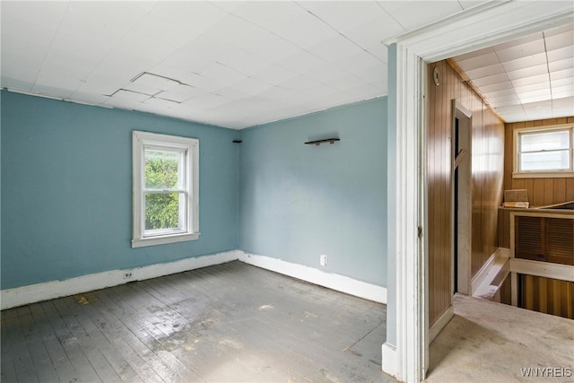349 Willow St, Lockport City, NY 14094 - empty room with plenty of natural light and hardwood / wood-style flooring