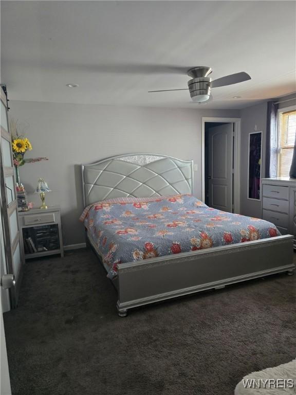 207 Shetland Dr, Amherst, NY 14221 - carpeted bedroom featuring ceiling fan