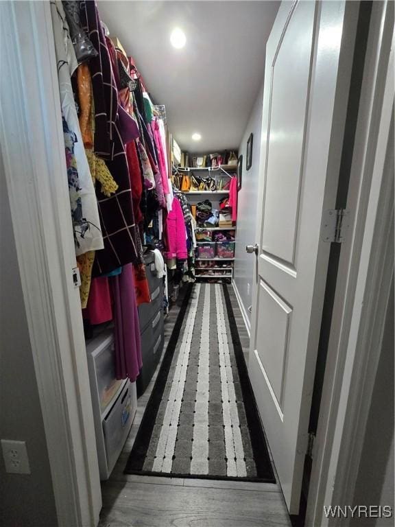207 Shetland Dr, Amherst, NY 14221 - spacious closet featuring wood finished floors