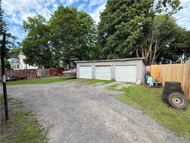 41 Owego St, Cortland, NY 13045 - view of detached garage