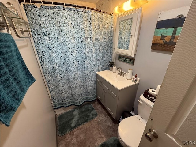 41 Owego St, Cortland, NY 13045 - bathroom with vanity and curtained shower
