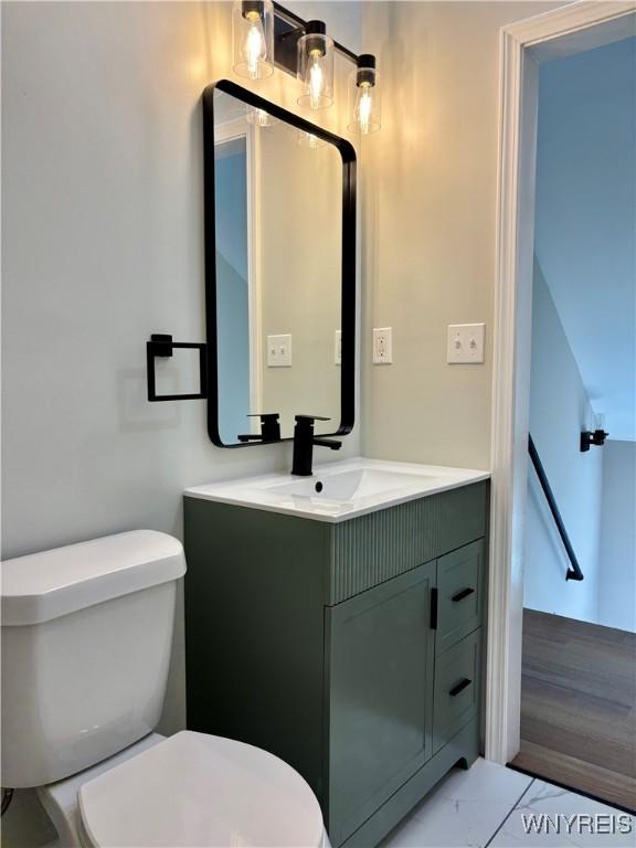 575 Willow Ave, North Tonawanda, NY 14120 - half bath with toilet and vanity