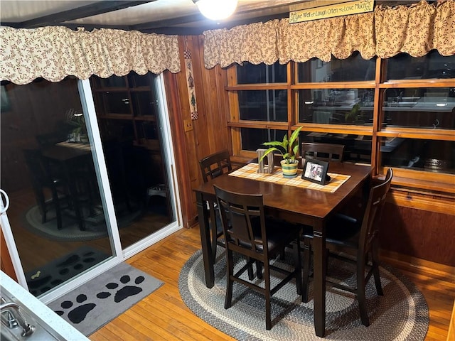 15 Clark Dr, Otto Twp, PA 16745 - dining area with wood-type flooring