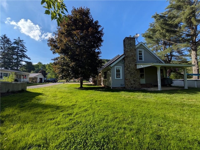 15 Clark Dr, Otto Twp, PA 16745 - view of grassy yard