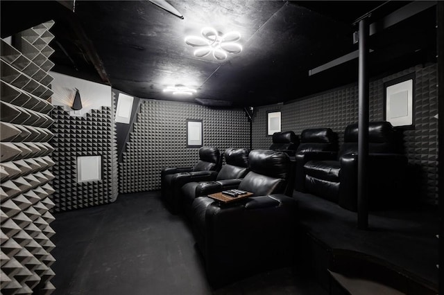 42 Lake Lacoma Dr, Perinton, NY 14534 - home theater with concrete flooring