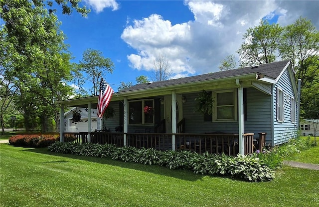 12655 Berwick, Tpke, PA 16925 - bungalow-style home featuring a front lawn and covered porch