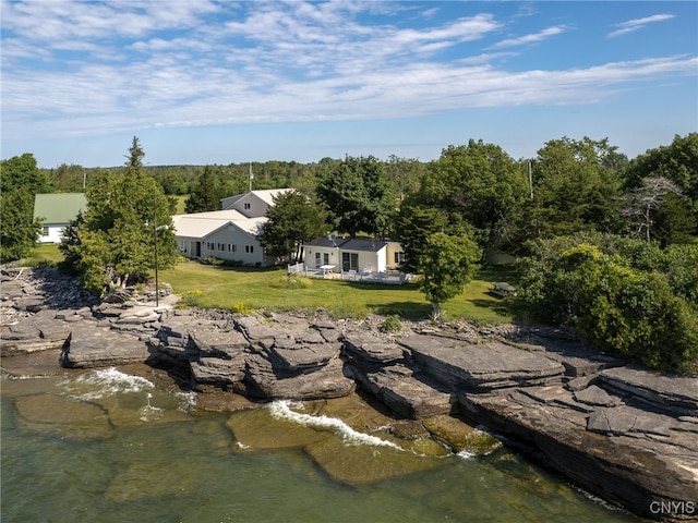 5366 Clark Point Rd, Henderson, NY 13651 - view of subject property featuring a forest