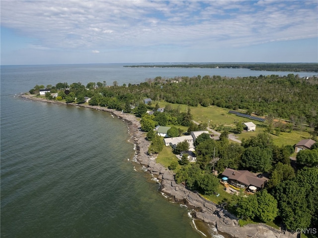 5366 Clark Point Rd, Henderson, NY 13651 - aerial overview of property's location featuring a large body of water