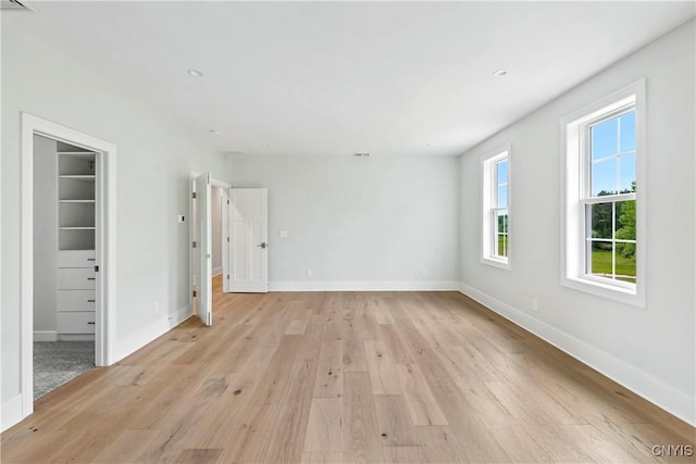 3745 Fisher Rd, Skaneateles, NY 13152 - spare room with light wood-style flooring and baseboards