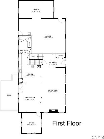 3745 Fisher Rd, Skaneateles, NY 13152 - view of property floor plan