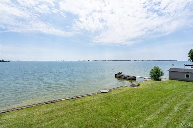 28005/08 Stony Point Rd, Cape Vincent, NY 13618 - water view with a floating dock