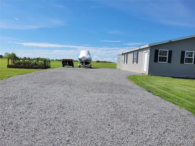 28005/08 Stony Point Rd, Cape Vincent, NY 13618 - view of green lawn with driveway