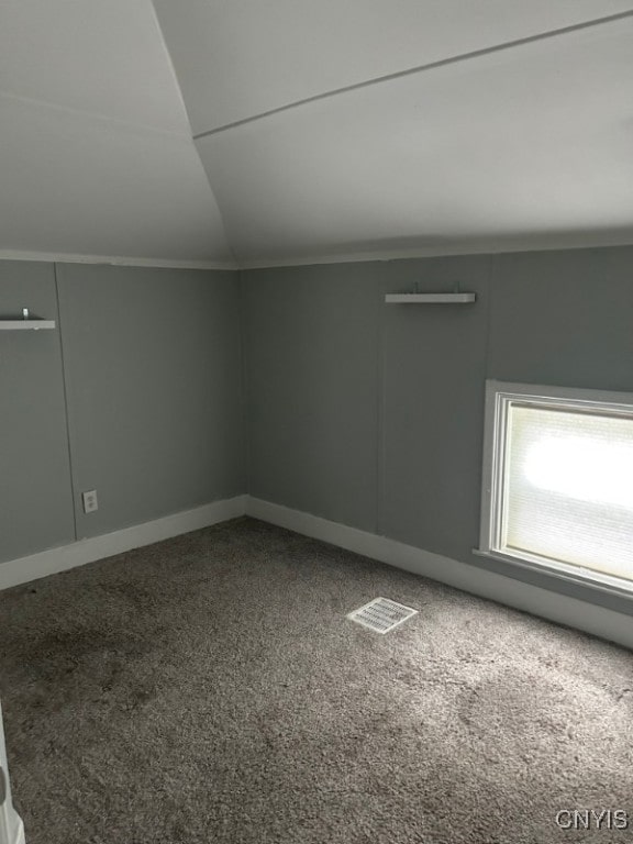 331 W 5th St, Oswego, NY 13126 - bonus room with carpet floors and vaulted ceiling