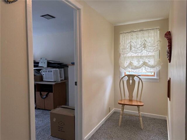 6463 County Road 20, Friendship, NY 14739 - hallway featuring carpet flooring and baseboards