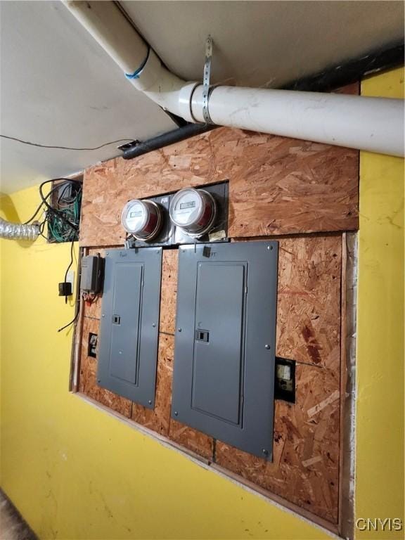 114 Stevens Pl, Syracuse, NY 13210 - utility room with electric panel