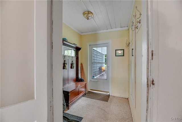 6188 Lake St, Aurelius, NY 13034 - mudroom with baseboards and crown molding