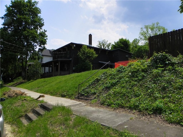 202-204-206 N Monroe St, Reading, NY 14891 - view of yard