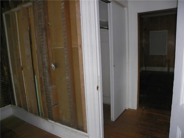 202-204-206 N Monroe St, Reading, NY 14891 - hallway with wood finished floors