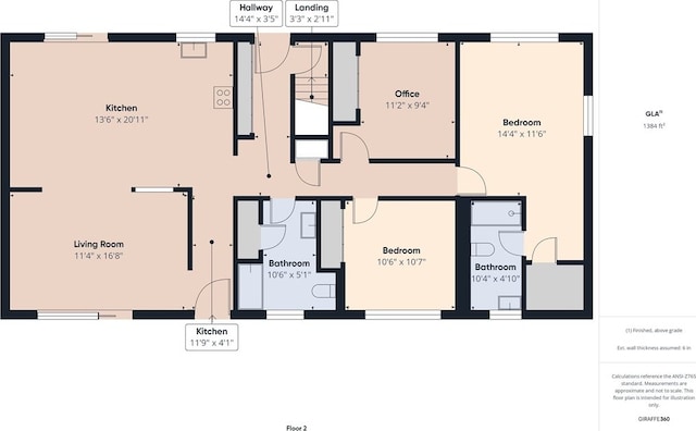 1029 Barden Brk, Ceres, PA 16731 - view of floor plan / room layout