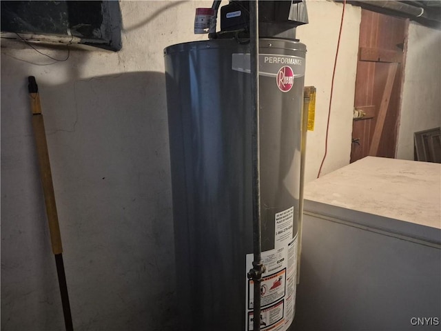 313 W 3rd St S, Fulton, NY 13069 - utilities with water heater
