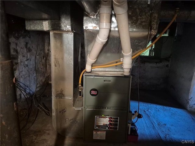 313 W 3rd St S, Fulton, NY 13069 - utilities with heating unit